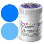 Сухой жирорастворимый краситель пищевой Gleb Colors Синий блестящий, 10г Сухой жирорастворимый краситель пищевой Gleb Colors Синий блестящий, 10г