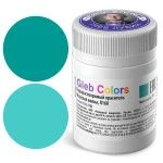 Сухой водорастворимый краситель пищевой Gleb Colors Морская волна, 10г Сухой водорастворимый краситель пищевой Gleb Colors Морская волна, 10г